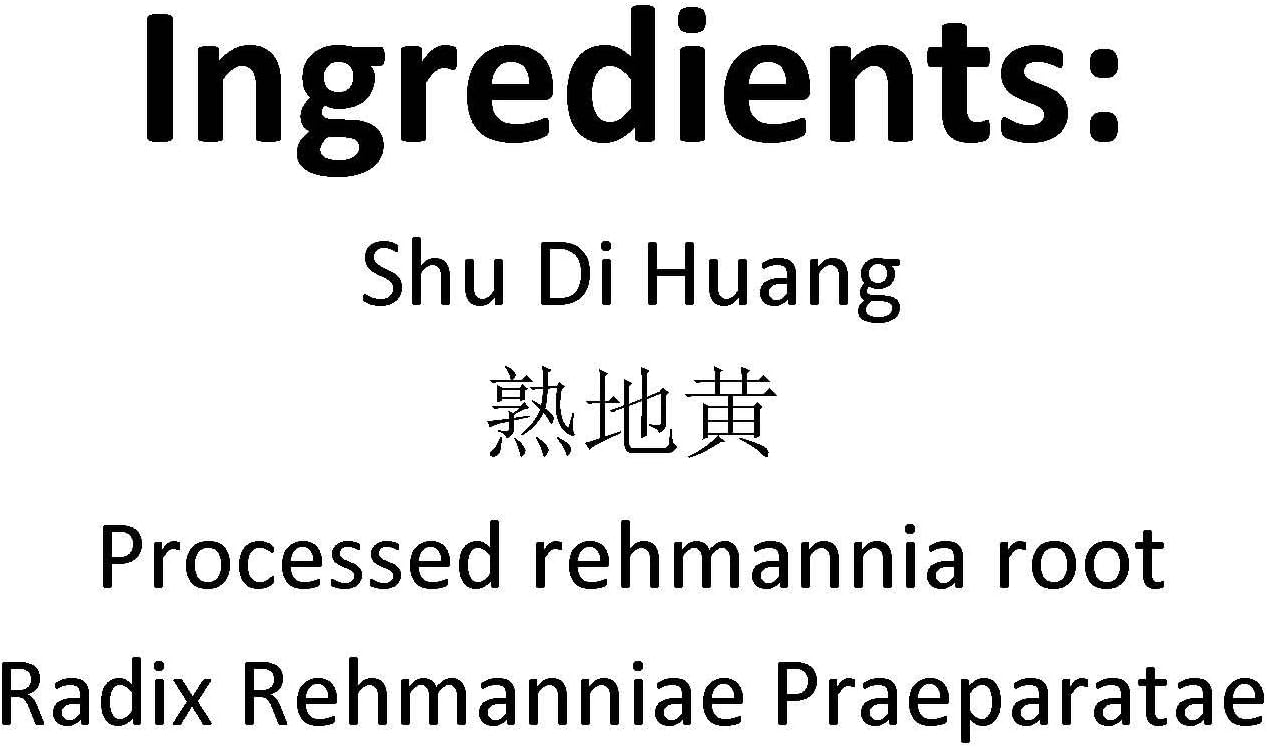 XYP Shudihuang Shu Di Huang 熟地黄 100Gram