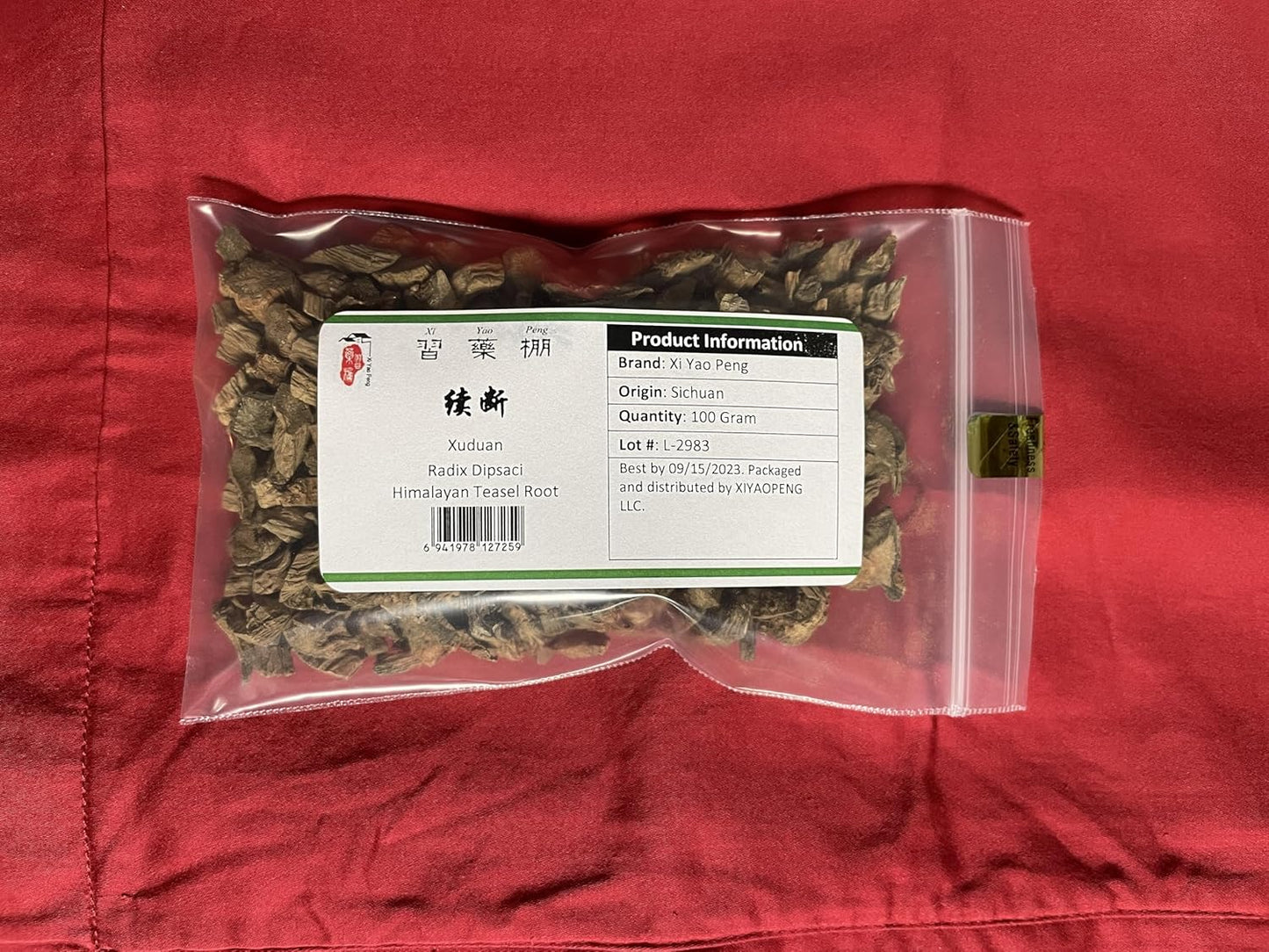 XYP Xuduan Xu Duan 续断 100Gram