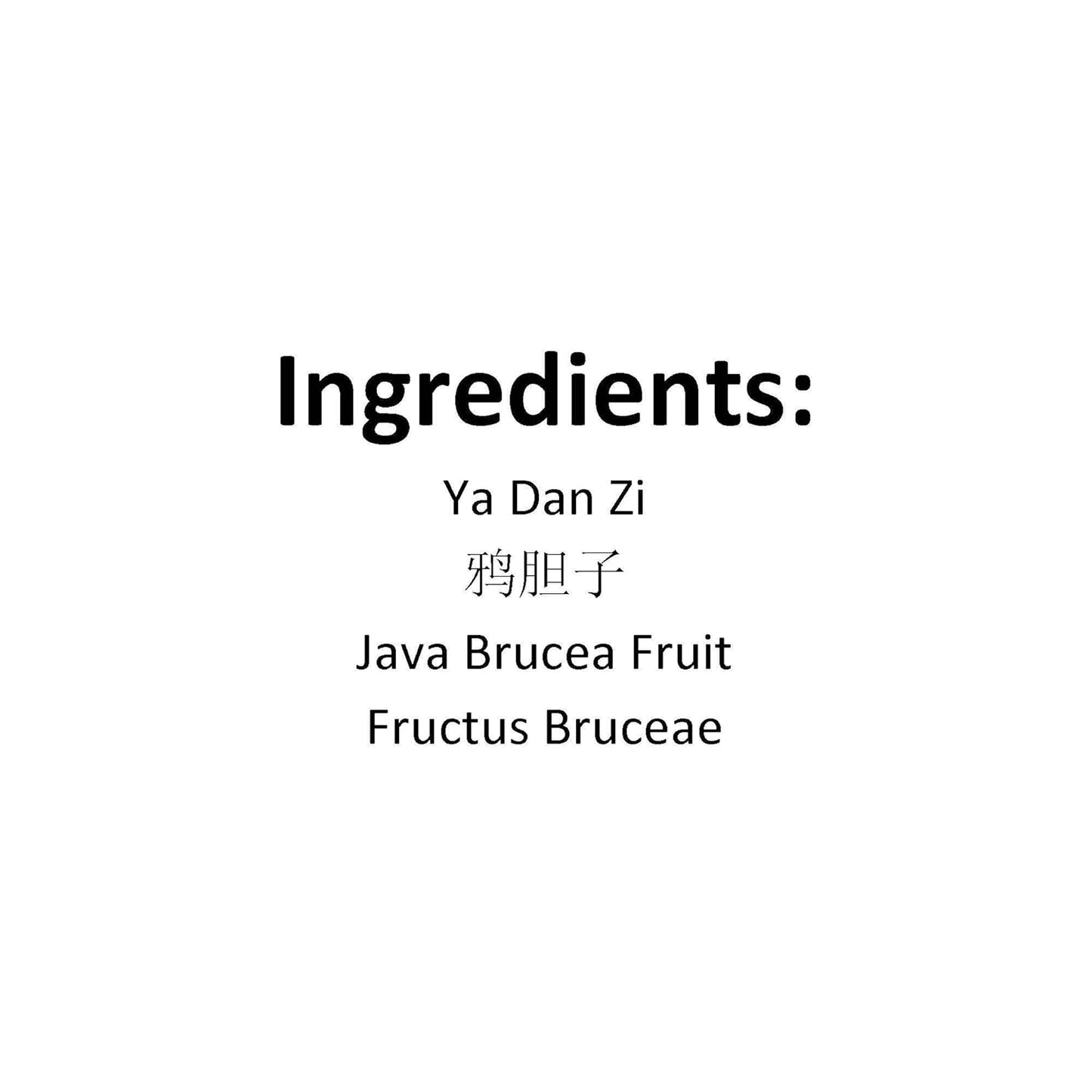XYP Yadanzi Ya Dan Zi  鸦胆子 100Gram