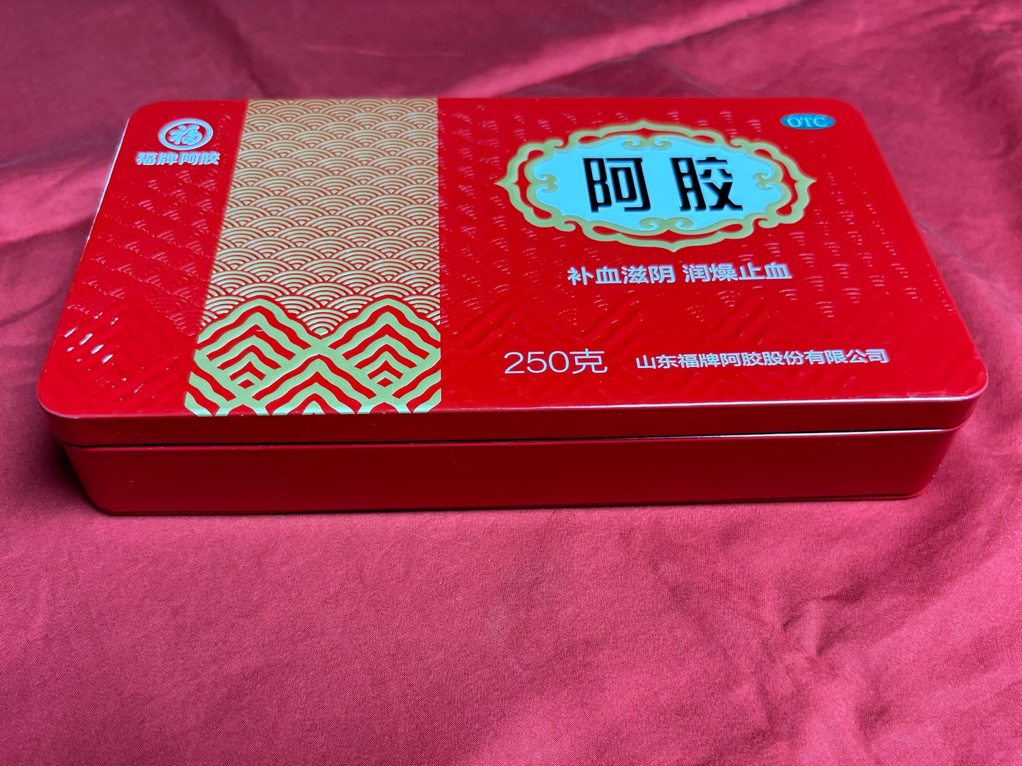 Fupai Ejiao E Jiao  阿胶 福牌阿胶 1box(250g)